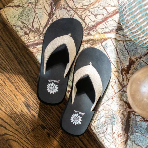 Women Yellow Box Flip Flops>Fina Flip Flop