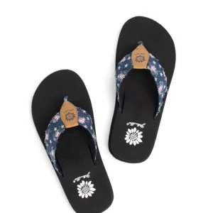 Women Yellow Box Flip Flops>Firework Flip Flop