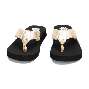 Women Yellow Box Flip Flops>Fizzie