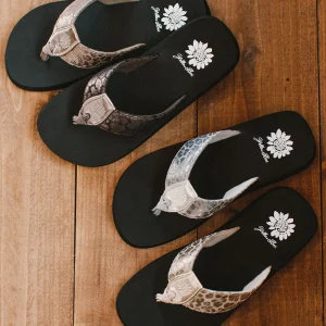 Women Yellow Box Flip Flops>Fizzie