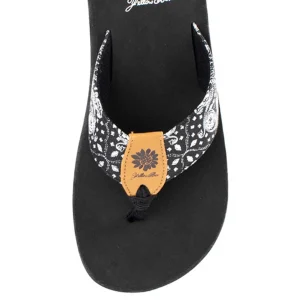 Women Yellow Box Flip Flops>Flander