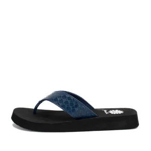 Women Yellow Box Flip Flops>Flattery