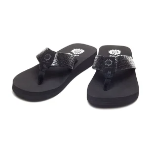 Women Yellow Box Flip Flops>Flax Flip Flop