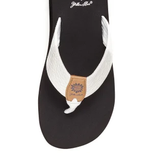 Women Yellow Box Flip Flops>Flax Flip Flop