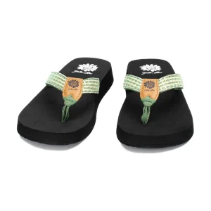 Women Yellow Box Flip Flops>Fleta