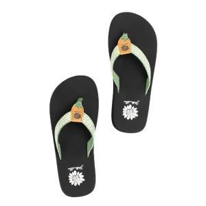 Women Yellow Box Flip Flops>Fleta