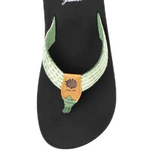 Women Yellow Box Flip Flops>Fleta