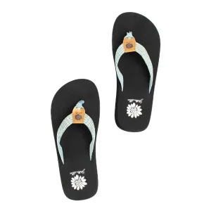 Women Yellow Box Flip Flops>Fleta