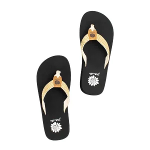 Women Yellow Box Flip Flops>Fleta