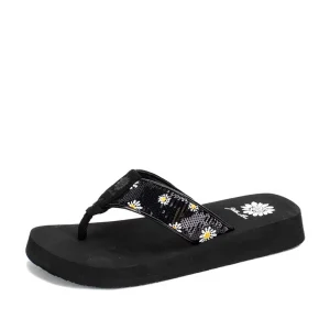 Women Yellow Box Flip Flops>Flier