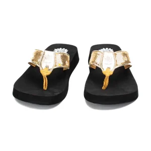 Women Yellow Box Flip Flops>Flier