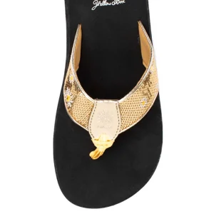 Women Yellow Box Flip Flops>Flier