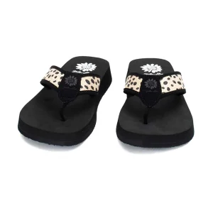 Women Yellow Box Flip Flops>Florena