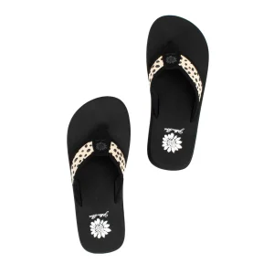 Women Yellow Box Flip Flops>Florena