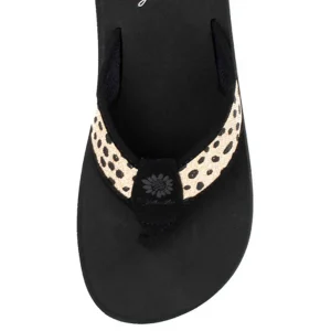 Women Yellow Box Flip Flops>Florena