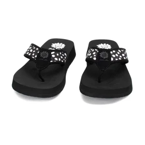 Women Yellow Box Flip Flops>Florena