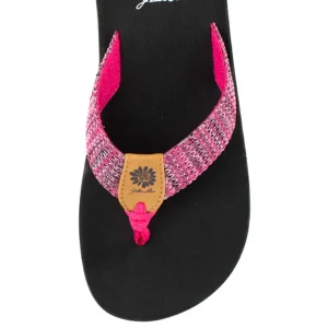 Women Yellow Box Flip Flops>Florian