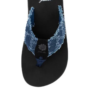 Women Yellow Box Flip Flops>Fluf