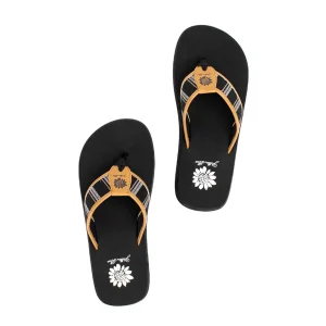 Women Yellow Box Flip Flops>Fortify