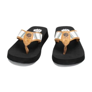 Women Yellow Box Flip Flops>Fortify