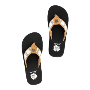 Women Yellow Box Flip Flops>Fortify