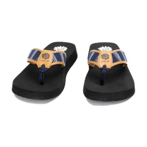 Women Yellow Box Flip Flops>Fortify