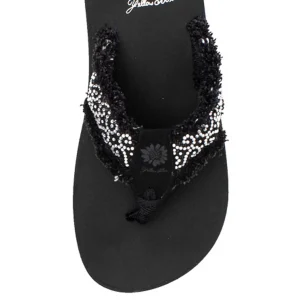 Women Yellow Box Flip Flops>Foseta