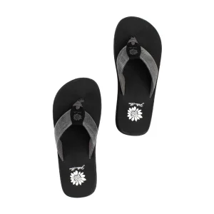 Women Yellow Box Flip Flops>Franklen