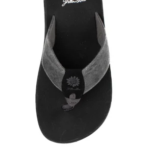 Women Yellow Box Flip Flops>Franklen