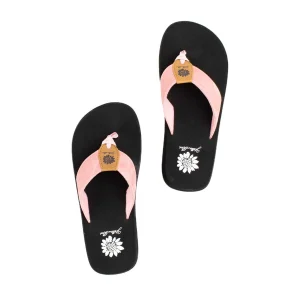 Women Yellow Box Flip Flops>Franklen