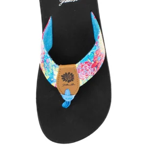 Women Yellow Box Flip Flops>Frazzle