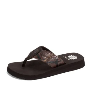 Women Yellow Box Flip Flops>Freja