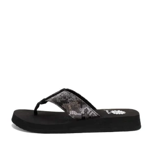 Women Yellow Box Flip Flops>Freja