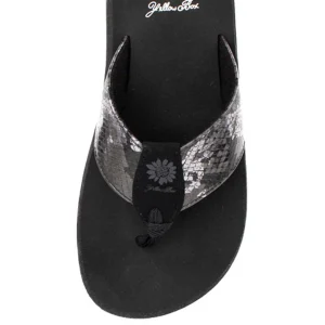 Women Yellow Box Flip Flops>Freja