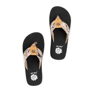 Women Yellow Box Flip Flops>Freja