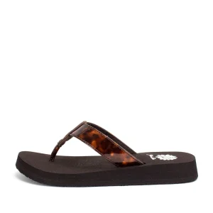 Women Yellow Box Flip Flops>Frugi Ii