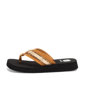 Women Yellow Box Flip Flops>Fullerton Flip Flop