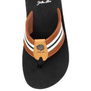 Women Yellow Box Flip Flops>Furnie