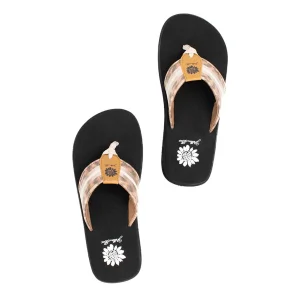 Women Yellow Box Flip Flops>Furnie