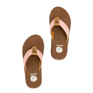 Women Yellow Box Flip Flops>Ganesah