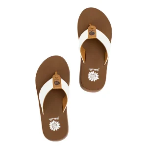 Women Yellow Box Flip Flops>Ganesah