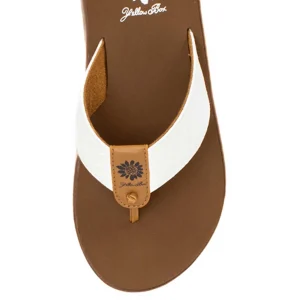 Women Yellow Box Flip Flops>Ganesah