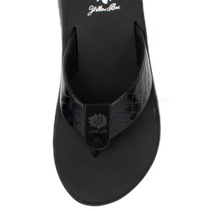 Women Yellow Box Flip Flops>Ganesah