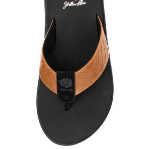 Women Yellow Box Flip Flops>Ganesah