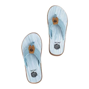 Women Yellow Box Flip Flops>Gerri