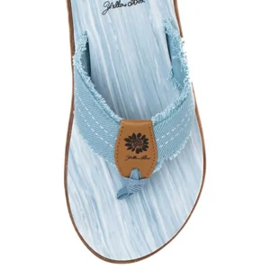 Women Yellow Box Flip Flops>Gerri