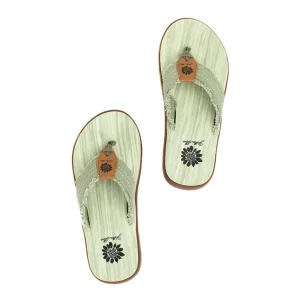 Women Yellow Box Flip Flops>Gerri