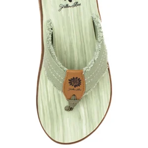 Women Yellow Box Flip Flops>Gerri