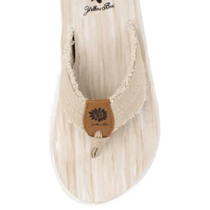 Women Yellow Box Flip Flops>Gerri