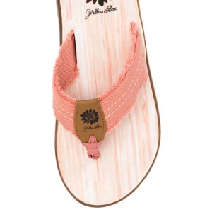 Women Yellow Box Flip Flops>Gerri